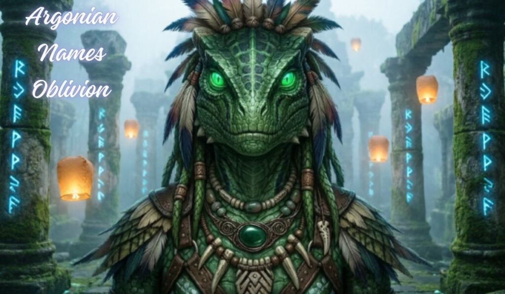 Argonian Names Oblivion
