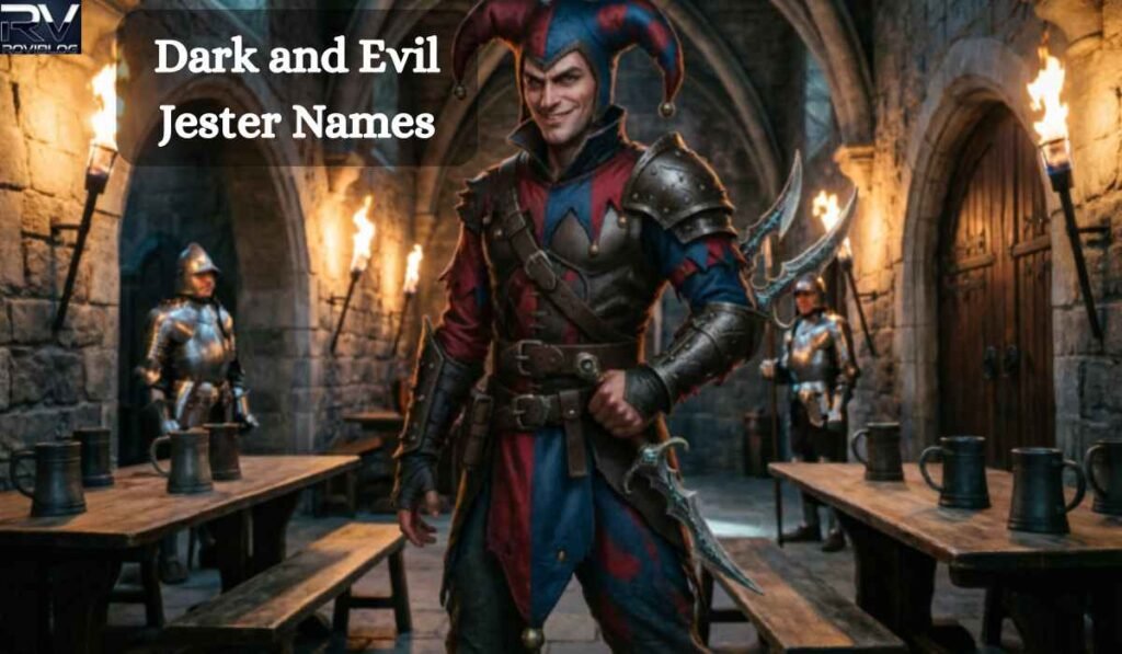 Dark and Evil Jester Names