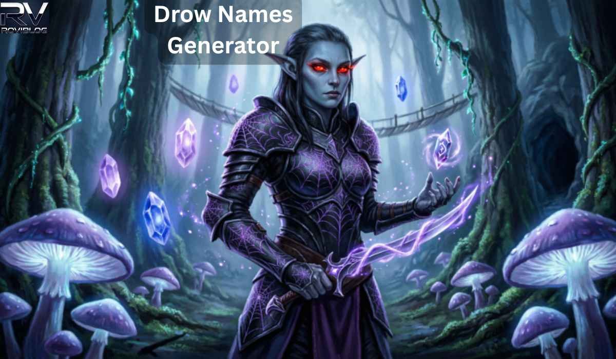 Drow Names Generator: Dark Elf Names Guide & Meanings