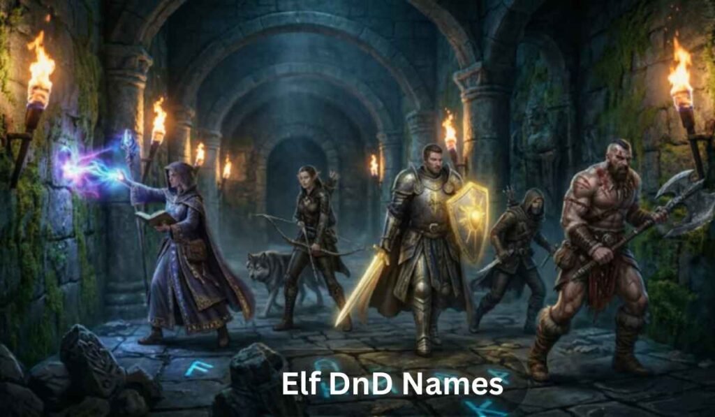 Elf DnD Names