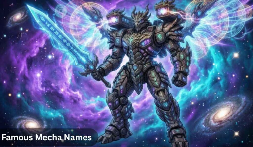 Famous Mecha Names