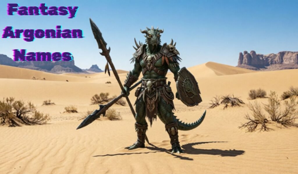 Fantasy Argonian Names
