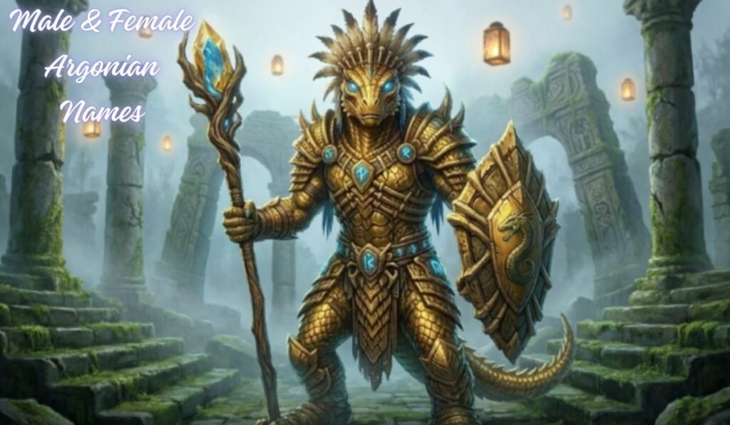 Male & Female Argonian Names