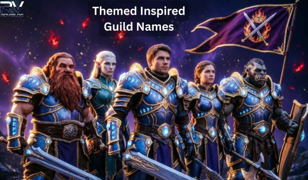 Themed Inspired Guild Names