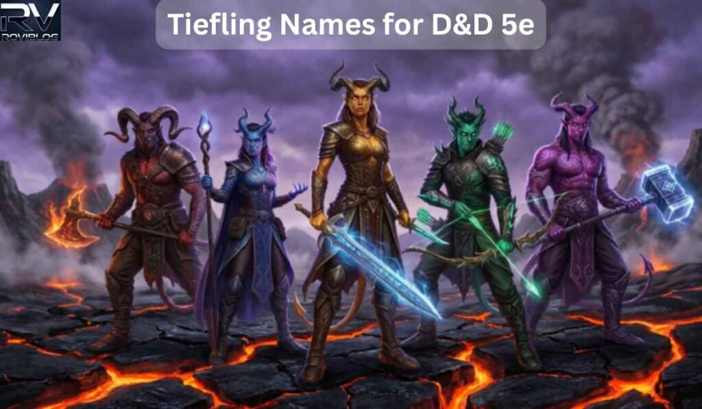 Tiefling Names for D&D 5e